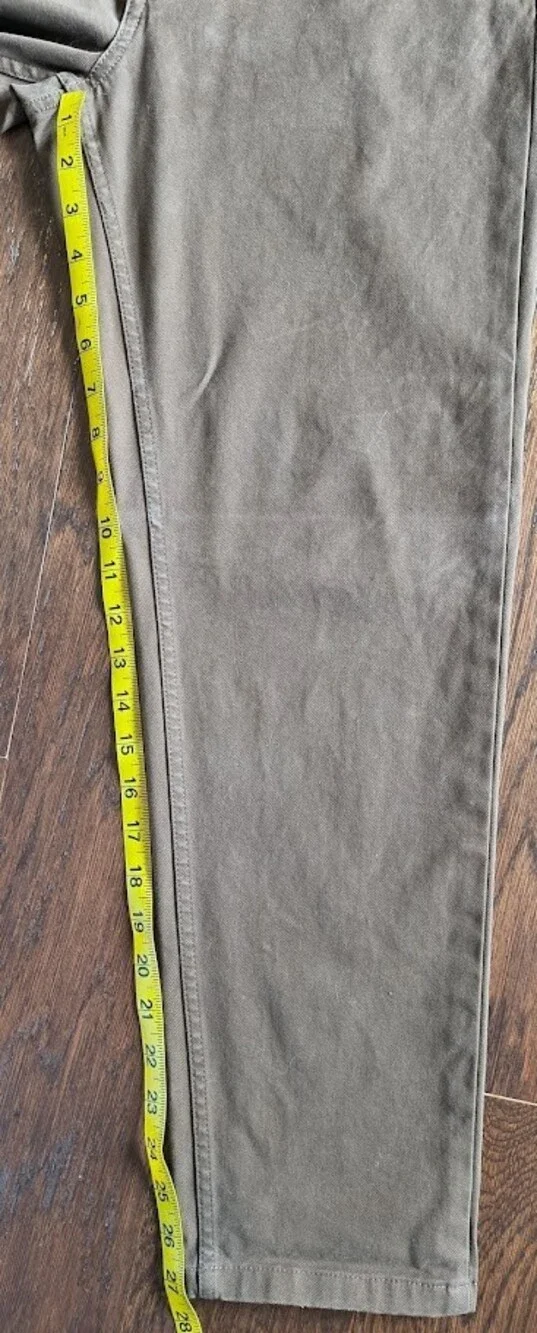 Banana Republic Traveler Pants Mens 30x27 Chocolate Athletic Tapered 744276-13